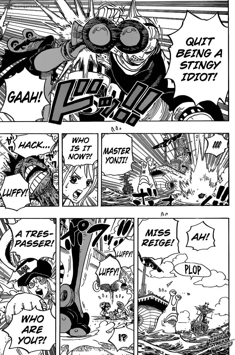 One Piece Manga Chapter 826 page 7 - 0 and 4