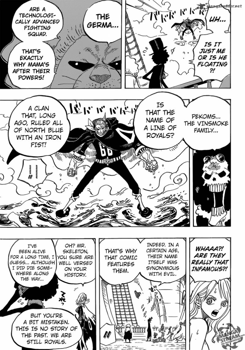 One Piece Manga Chapter 826 page 9 - 0 and 4