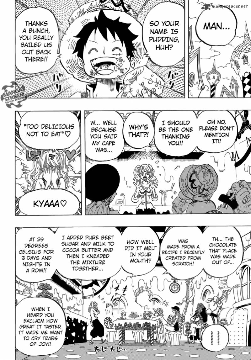 One Piece Manga Chapter 827 page 12 - Totto Land
