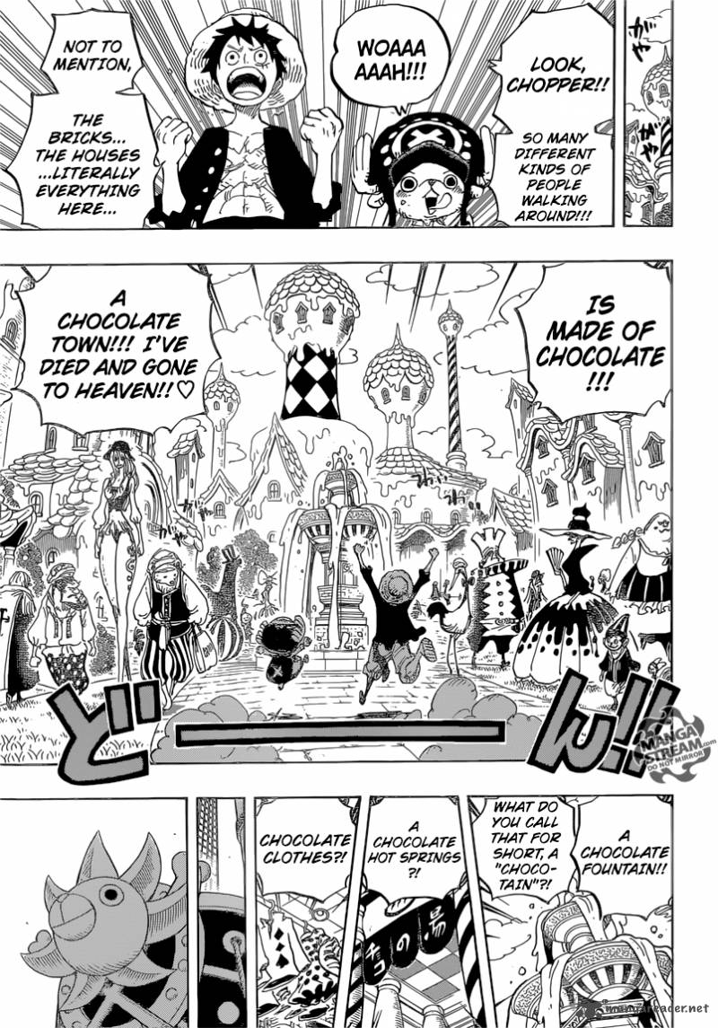 One Piece Manga Chapter 827 page 3 - Totto Land