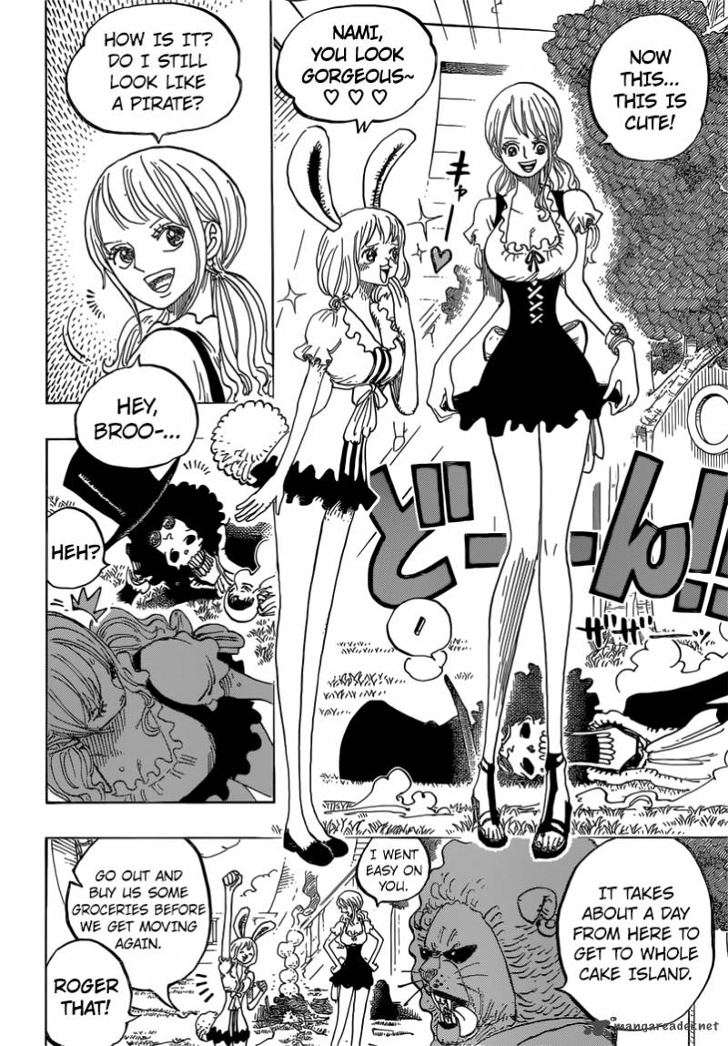 One Piece Manga Chapter 827 page 4 - Totto Land