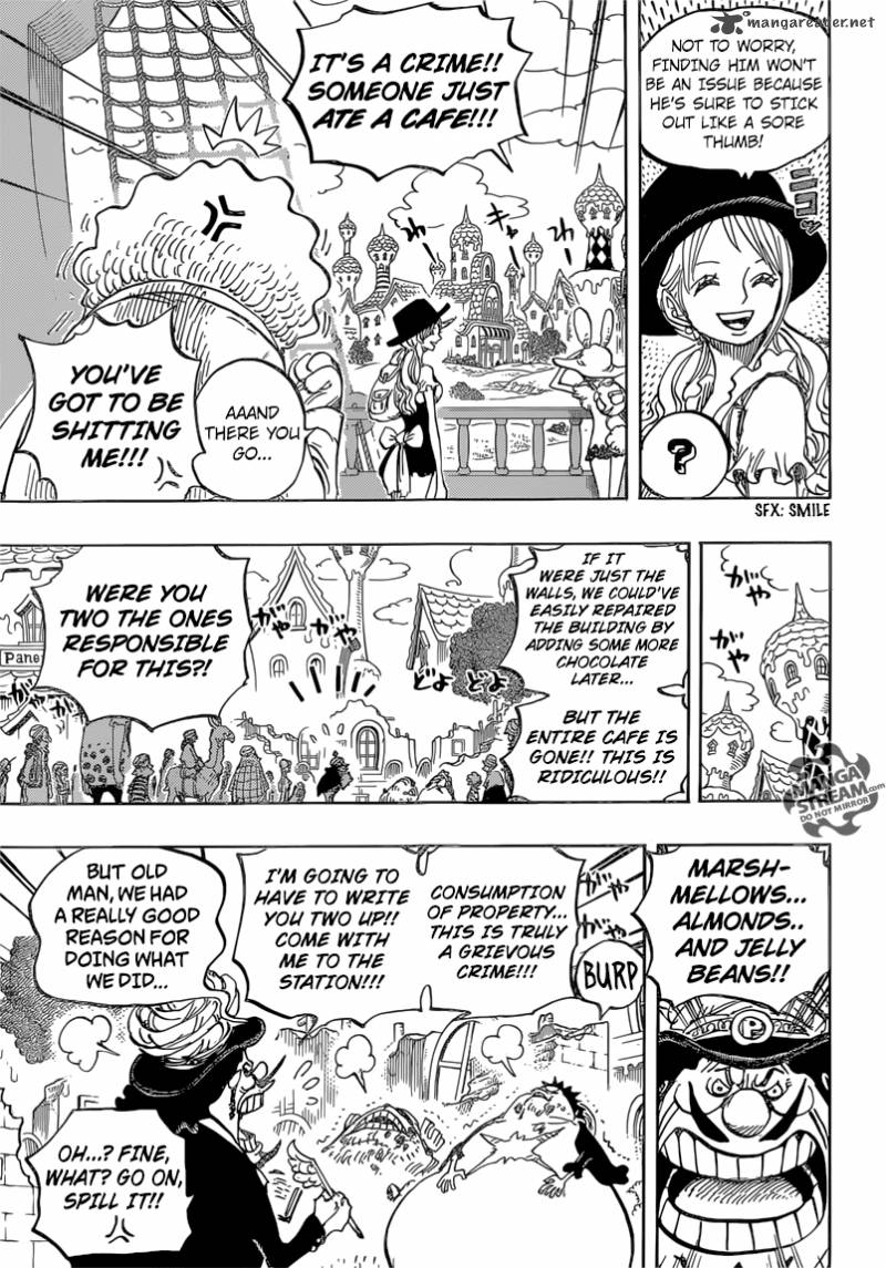 One Piece Manga Chapter 827 page 7 - Totto Land