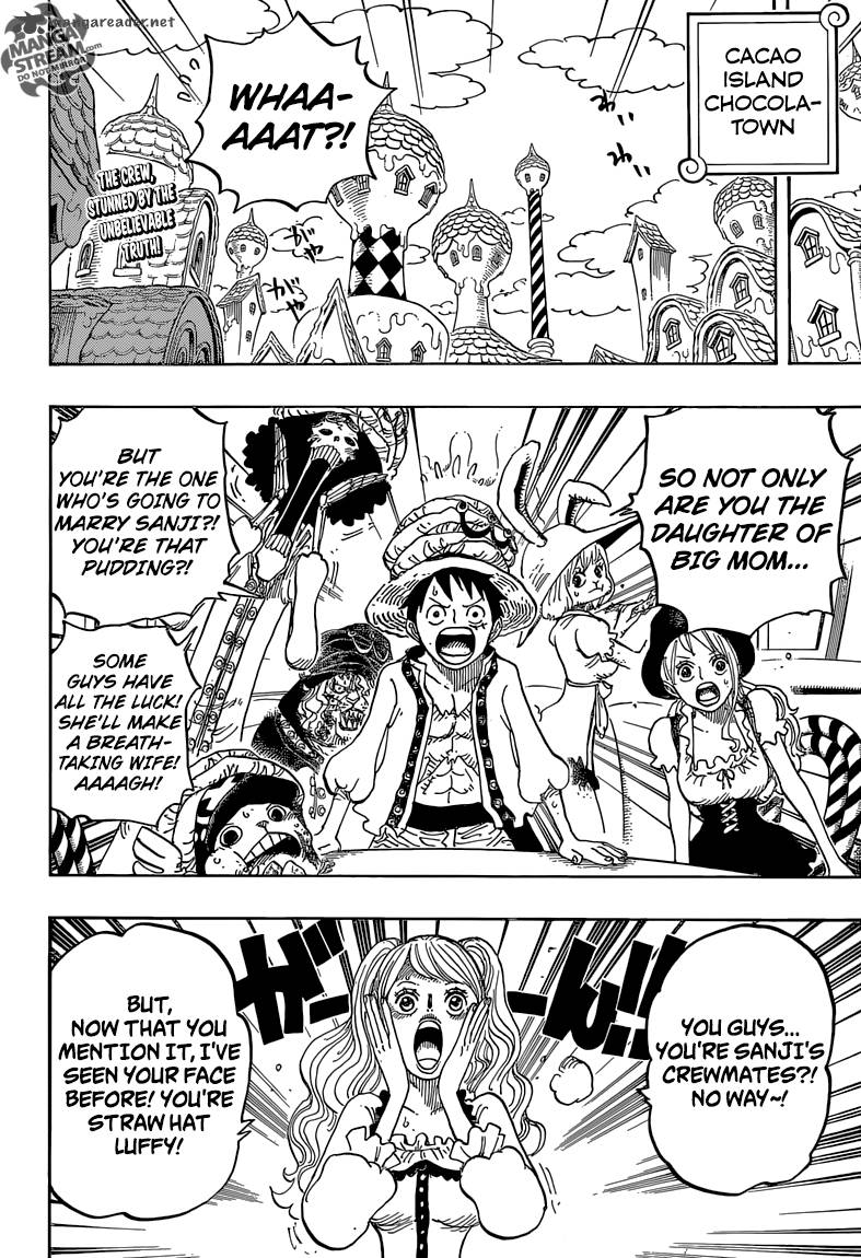 One Piece Manga Chapter 828 page 2 - 1 and 2