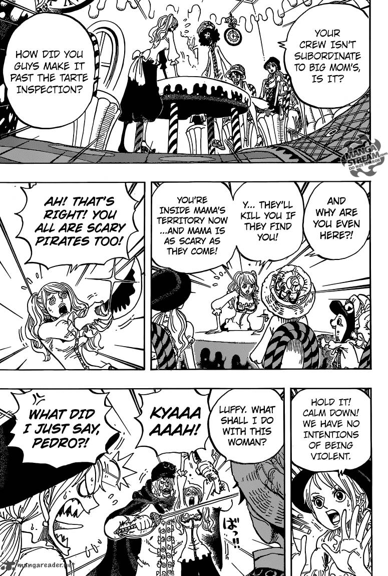 One Piece Manga Chapter 828 page 3 - 1 and 2