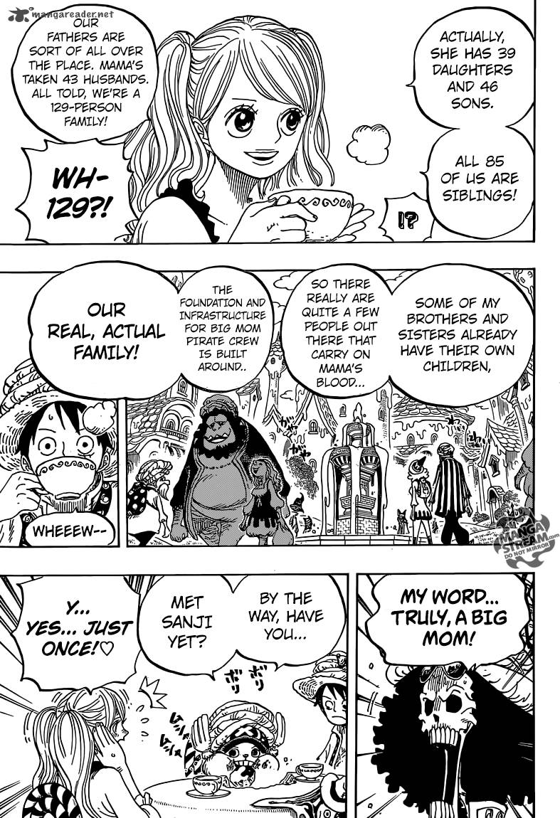 One Piece Manga Chapter 828 page 5 - 1 and 2