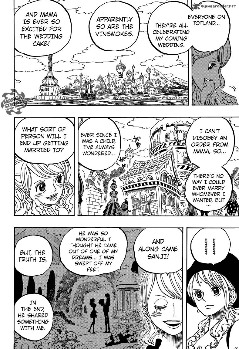 One Piece Manga Chapter 828 page 8 - 1 and 2