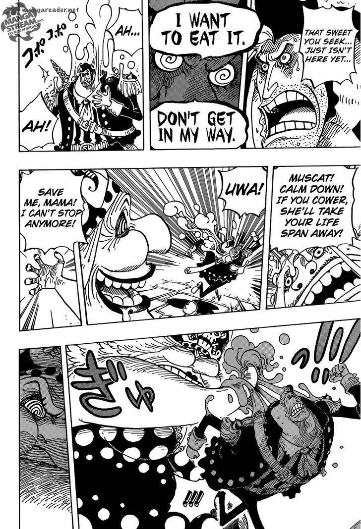 One Piece Manga Chapter 829 page 12 - Emperor of the Sea, Charlotte Linlin