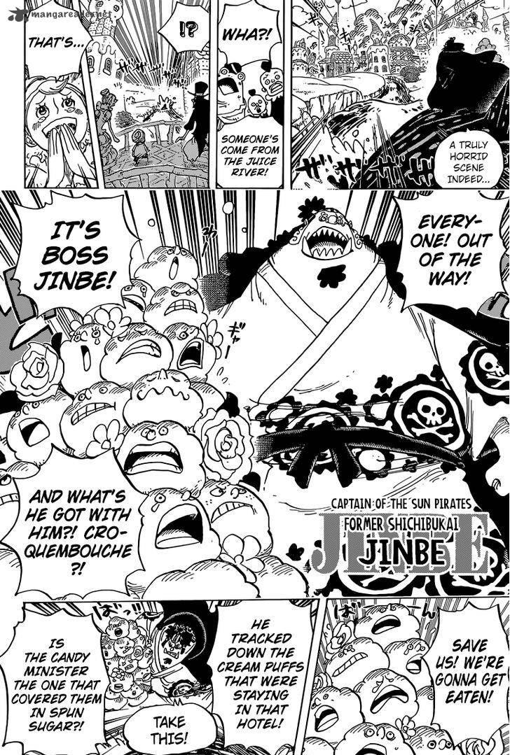 One Piece Manga Chapter 829 page 14 - Emperor of the Sea, Charlotte Linlin