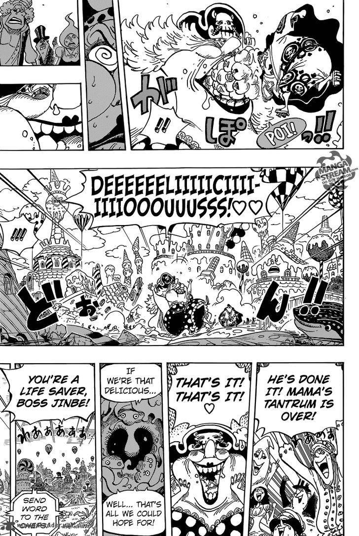 One Piece Manga Chapter 829 page 15 - Emperor of the Sea, Charlotte Linlin