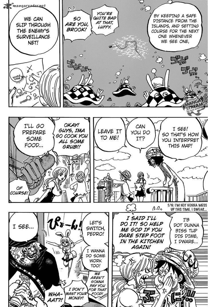 One Piece Manga Chapter 829 page 5 - Emperor of the Sea, Charlotte Linlin