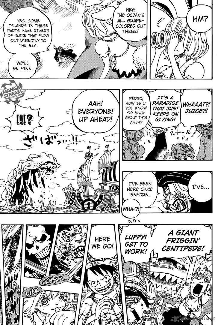 One Piece Manga Chapter 829 page 6 - Emperor of the Sea, Charlotte Linlin
