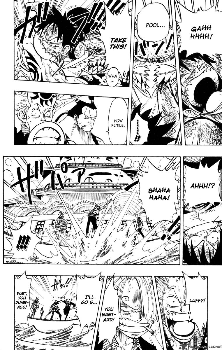 One Piece Manga Chapter 83 page 18 - Luffy in Black