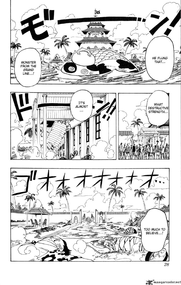 One Piece Manga Chapter 83 page 2 - Luffy in Black