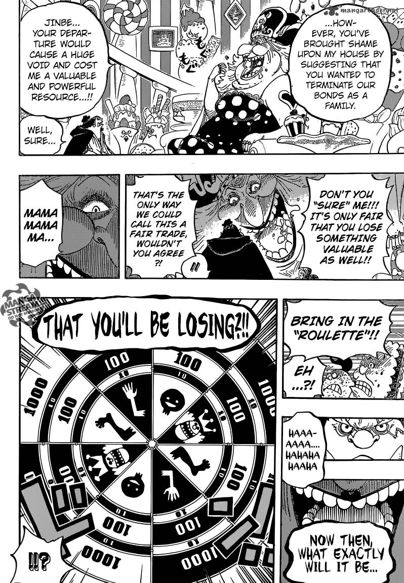 One Piece Manga Chapter 830 page 10 - A Man You Can Bet On