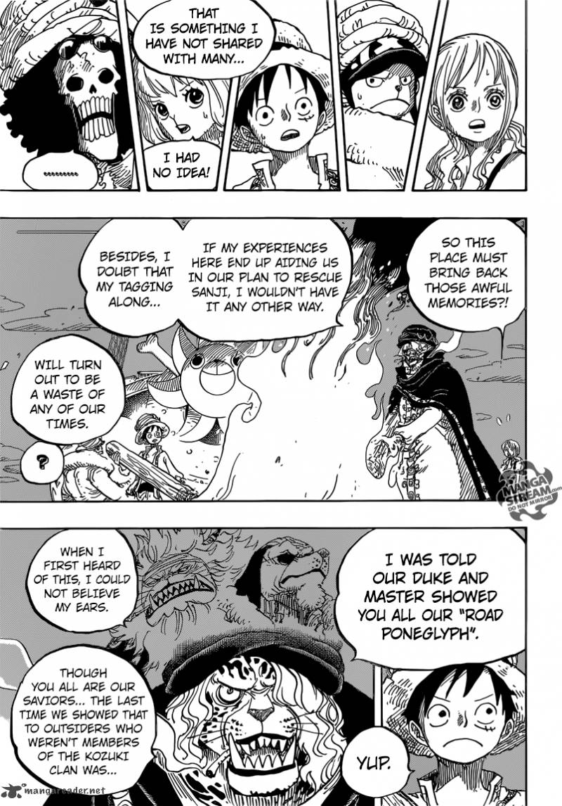 One Piece Manga Chapter 830 page 13 - A Man You Can Bet On