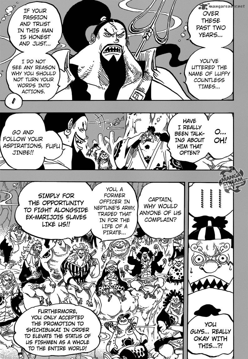 One Piece Manga Chapter 830 page 3 - A Man You Can Bet On