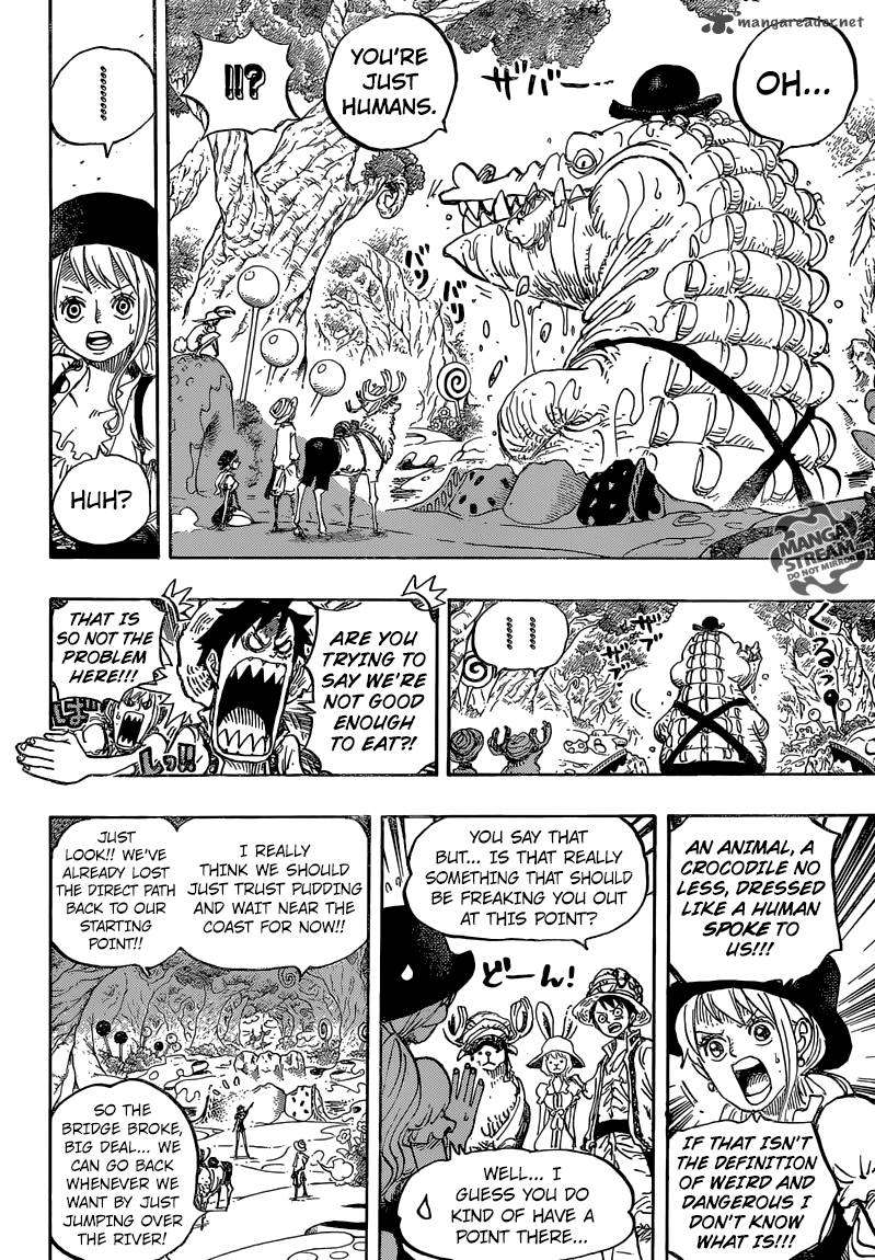 One Piece Manga Chapter 831 page 10 - Adventure in the Mysterious Forest