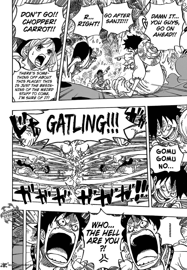 One Piece Manga Chapter 831 page 14 - Adventure in the Mysterious Forest