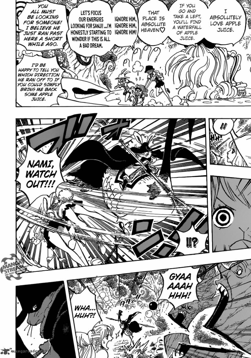 One Piece Manga Chapter 831 page 16 - Adventure in the Mysterious Forest