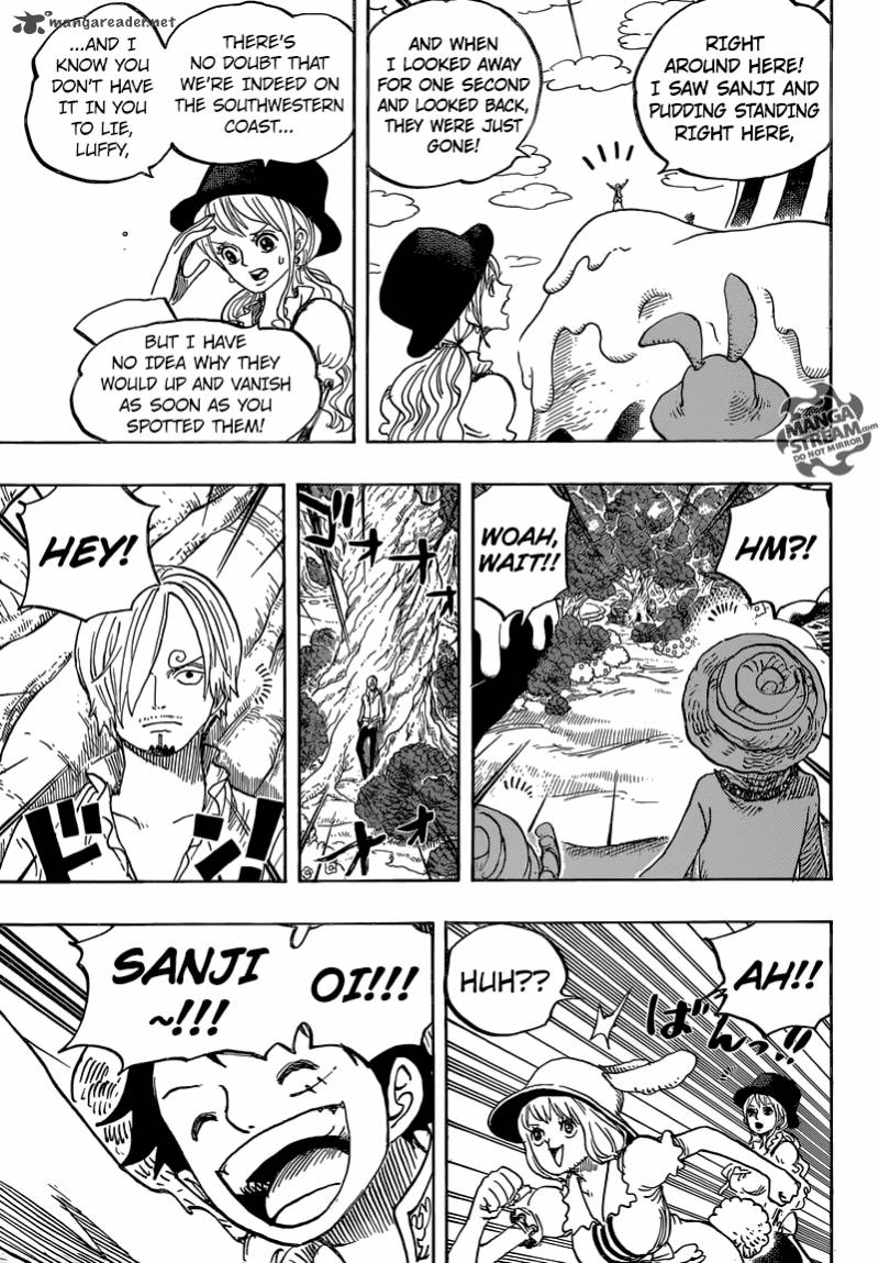 One Piece Manga Chapter 831 page 5 - Adventure in the Mysterious Forest