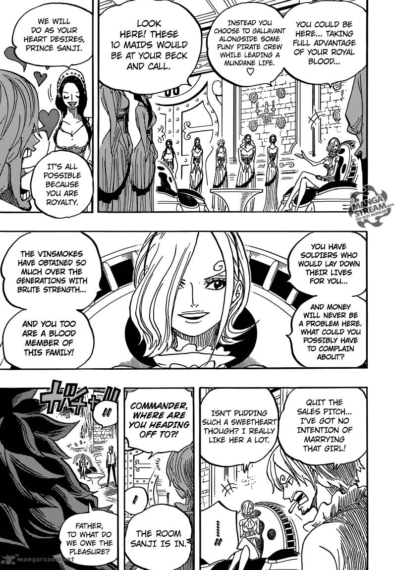 One Piece Manga Chapter 832 page 16 - Germa Kingdom