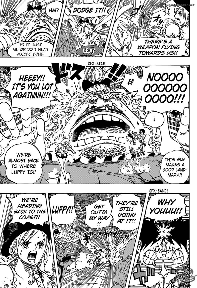 One Piece Manga Chapter 832 page 7 - Germa Kingdom