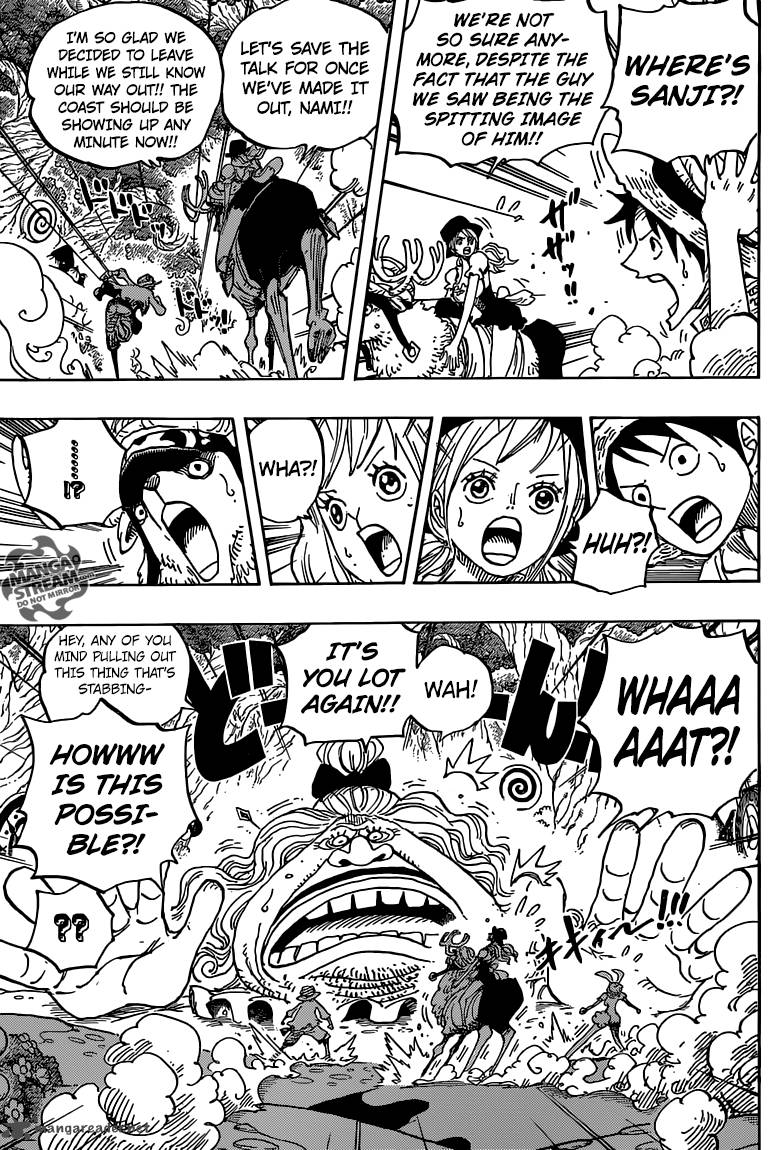 One Piece Manga Chapter 832 page 9 - Germa Kingdom