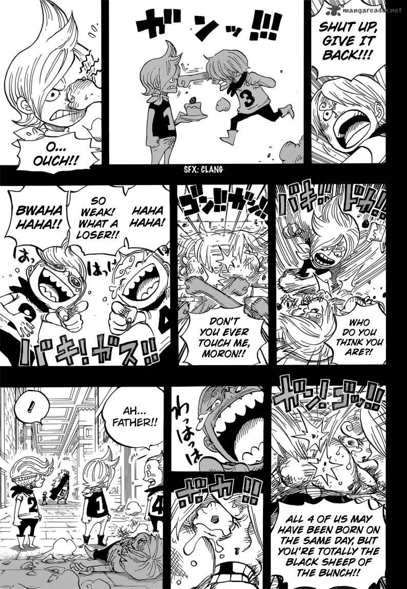 One Piece Manga Chapter 833 page 10 - Vinsmoke Judge