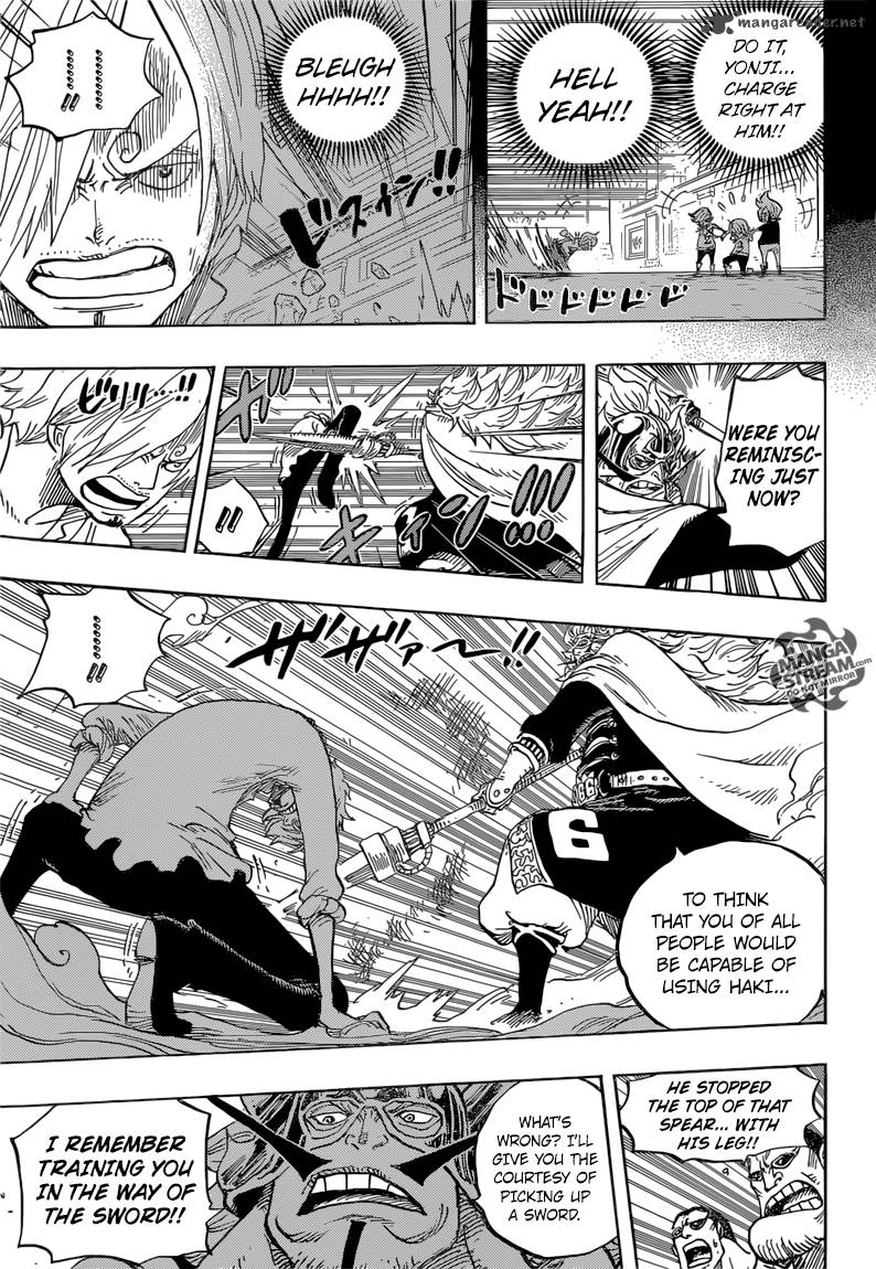 One Piece Manga Chapter 833 page 12 - Vinsmoke Judge