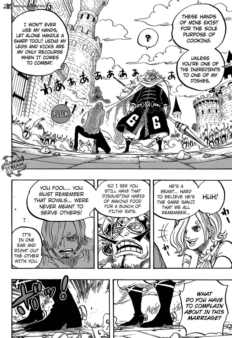 One Piece Manga Chapter 833 page 13 - Vinsmoke Judge