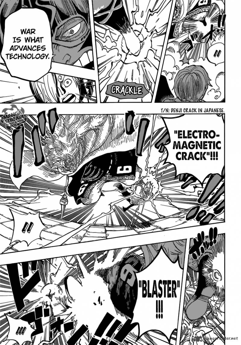 One Piece Manga Chapter 833 page 16 - Vinsmoke Judge