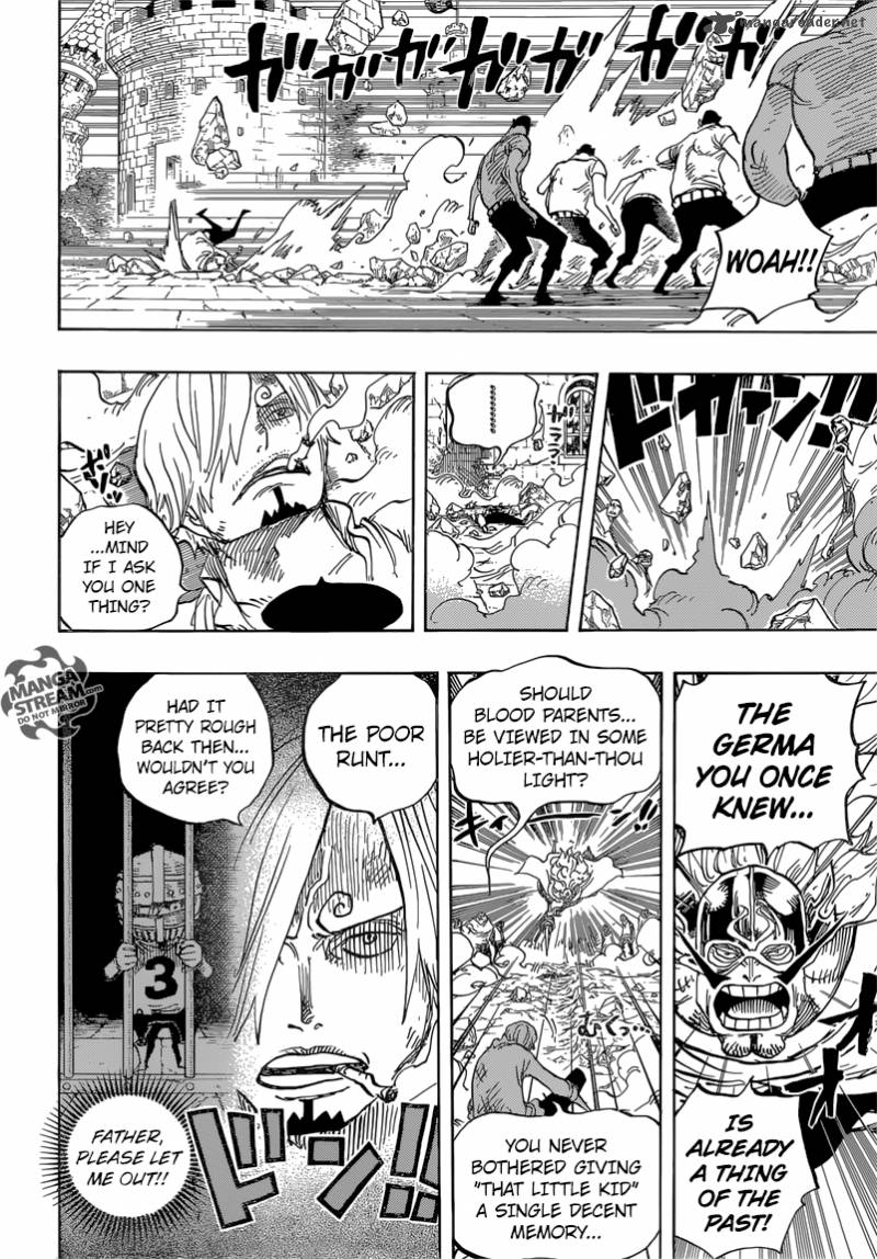 One Piece Manga Chapter 833 page 17 - Vinsmoke Judge