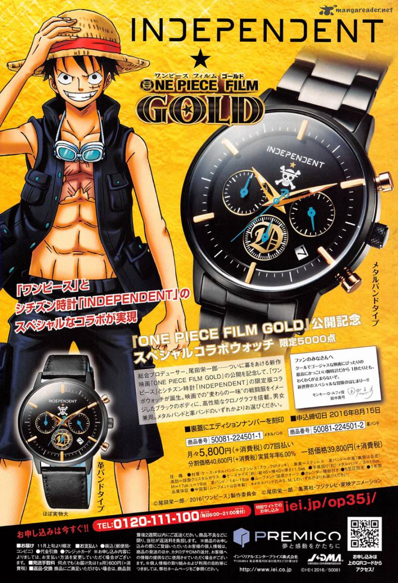 One Piece Manga Chapter 833 page 2 - Vinsmoke Judge