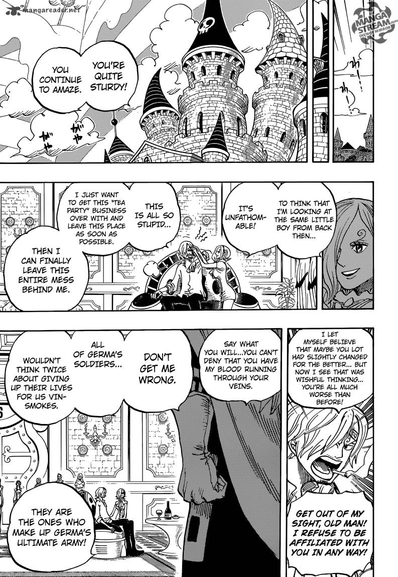 One Piece Manga Chapter 833 page 20 - Vinsmoke Judge