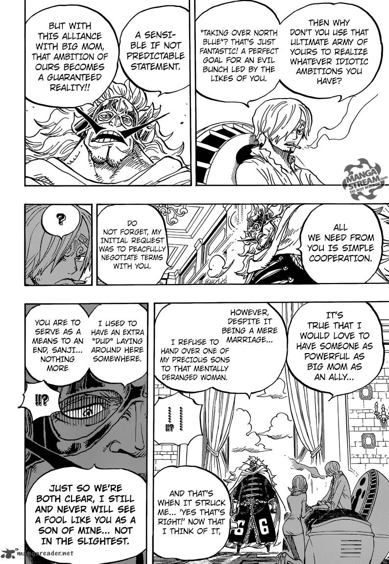 One Piece Manga Chapter 833 page 21 - Vinsmoke Judge