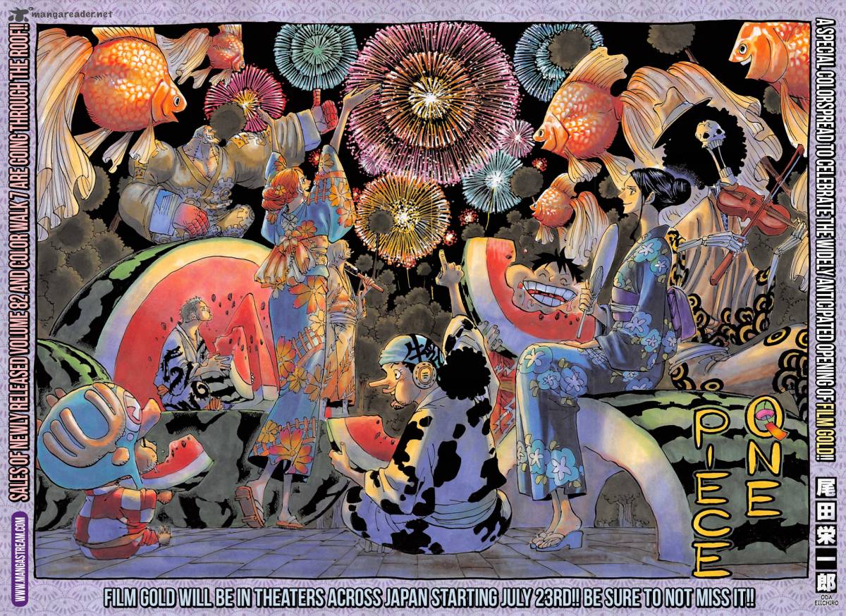 One Piece Manga Chapter 833 page 4 - Vinsmoke Judge