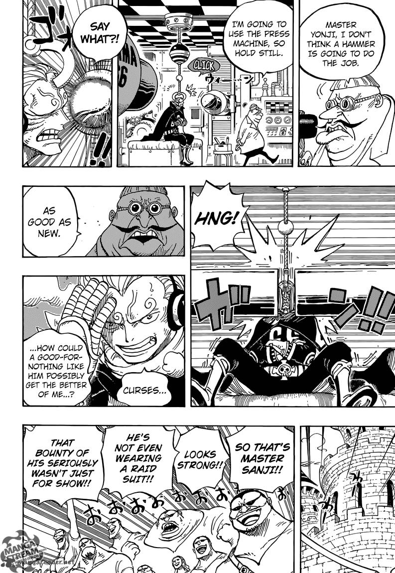 One Piece Manga Chapter 833 page 7 - Vinsmoke Judge