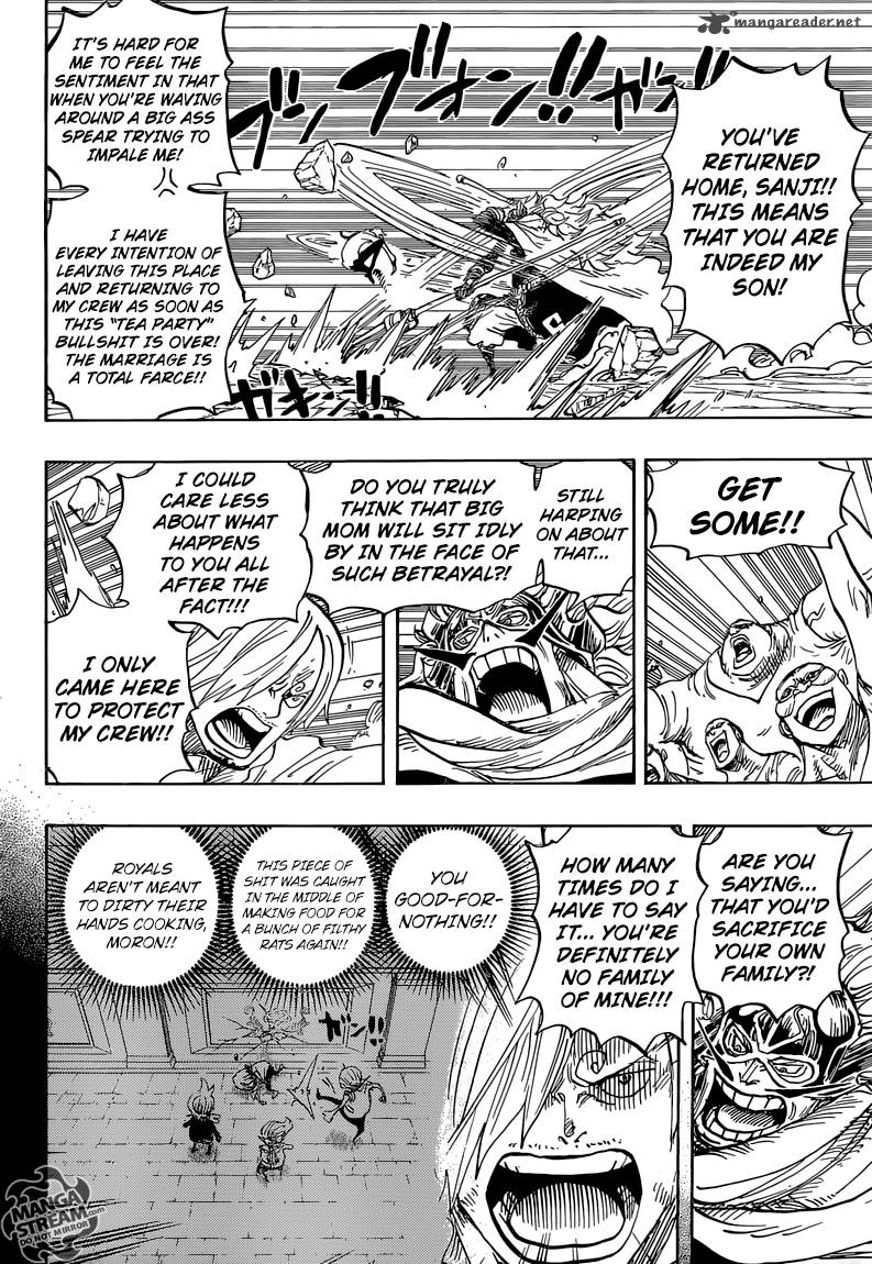 One Piece Manga Chapter 833 page 9 - Vinsmoke Judge