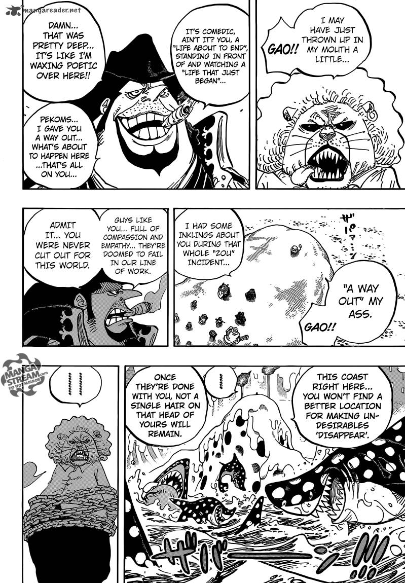 One Piece Manga Chapter 834 page 10 - My Dream