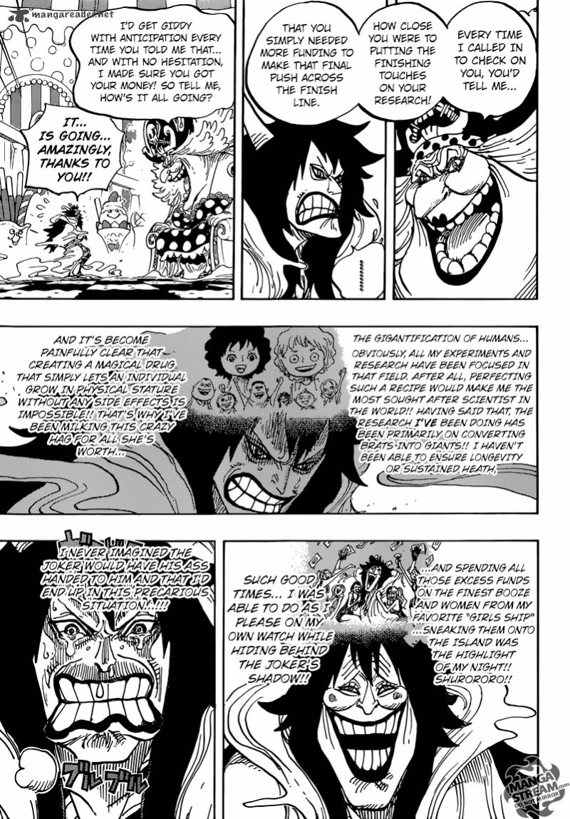 One Piece Manga Chapter 834 page 13 - My Dream