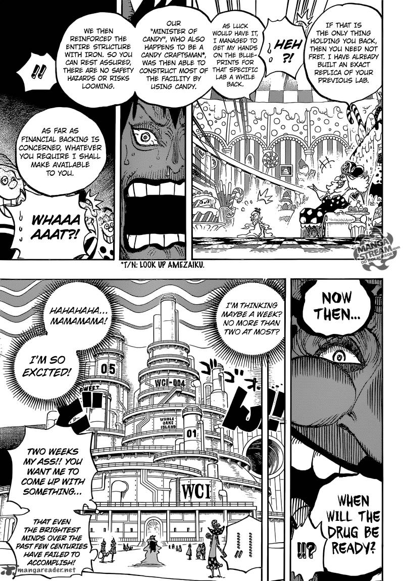 One Piece Manga Chapter 834 page 15 - My Dream