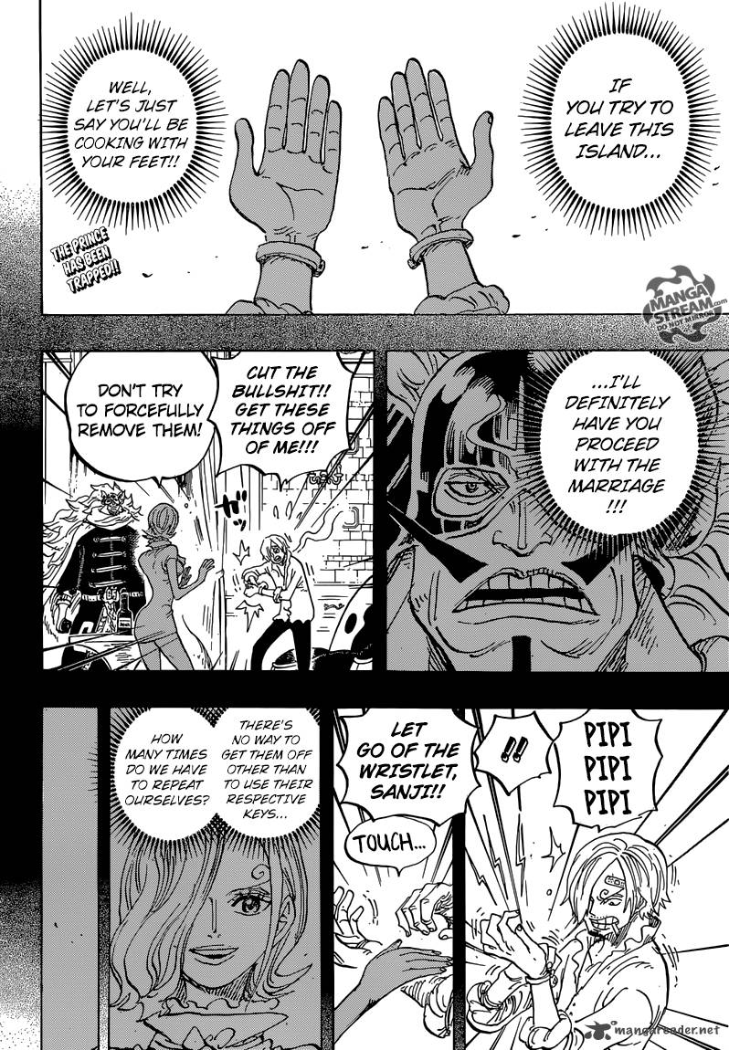 One Piece Manga Chapter 834 page 2 - My Dream
