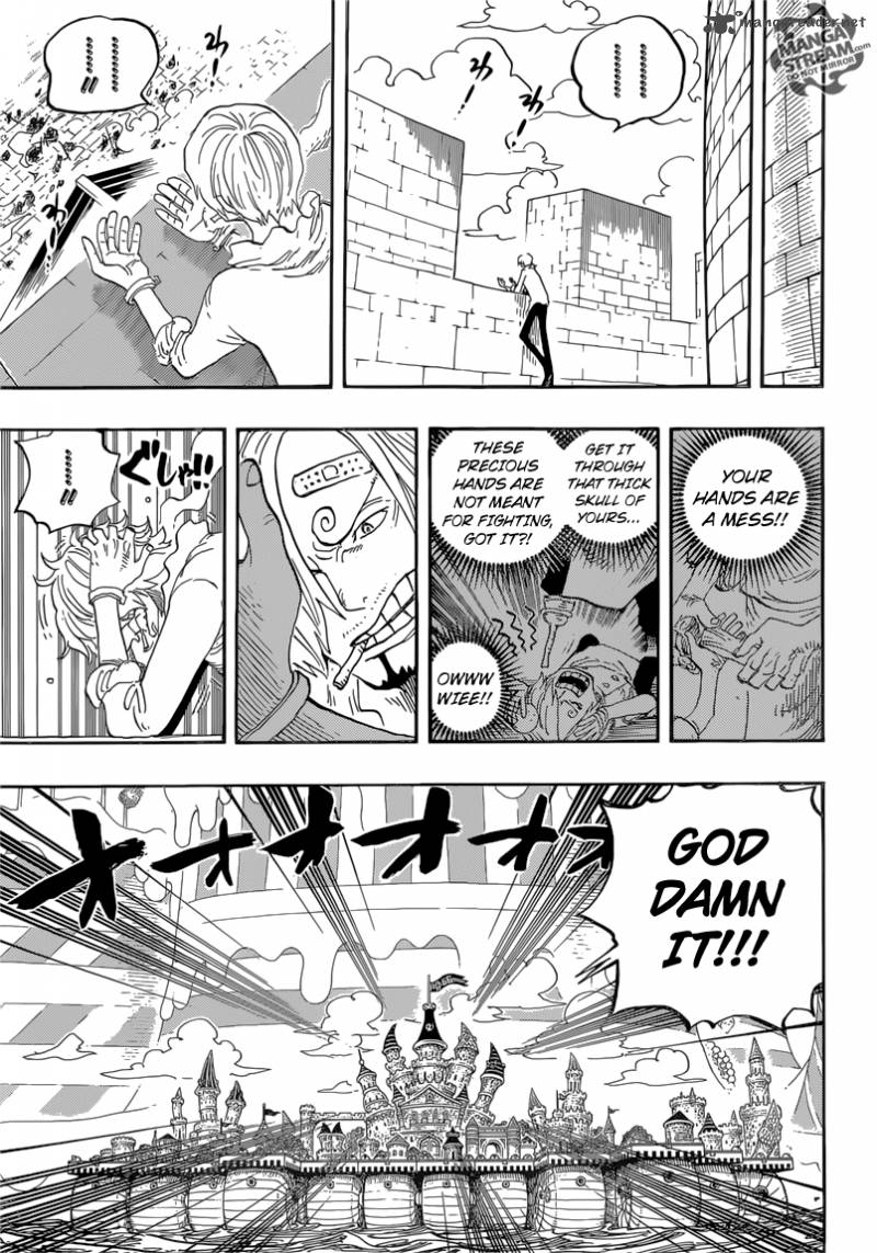 One Piece Manga Chapter 834 page 3 - My Dream