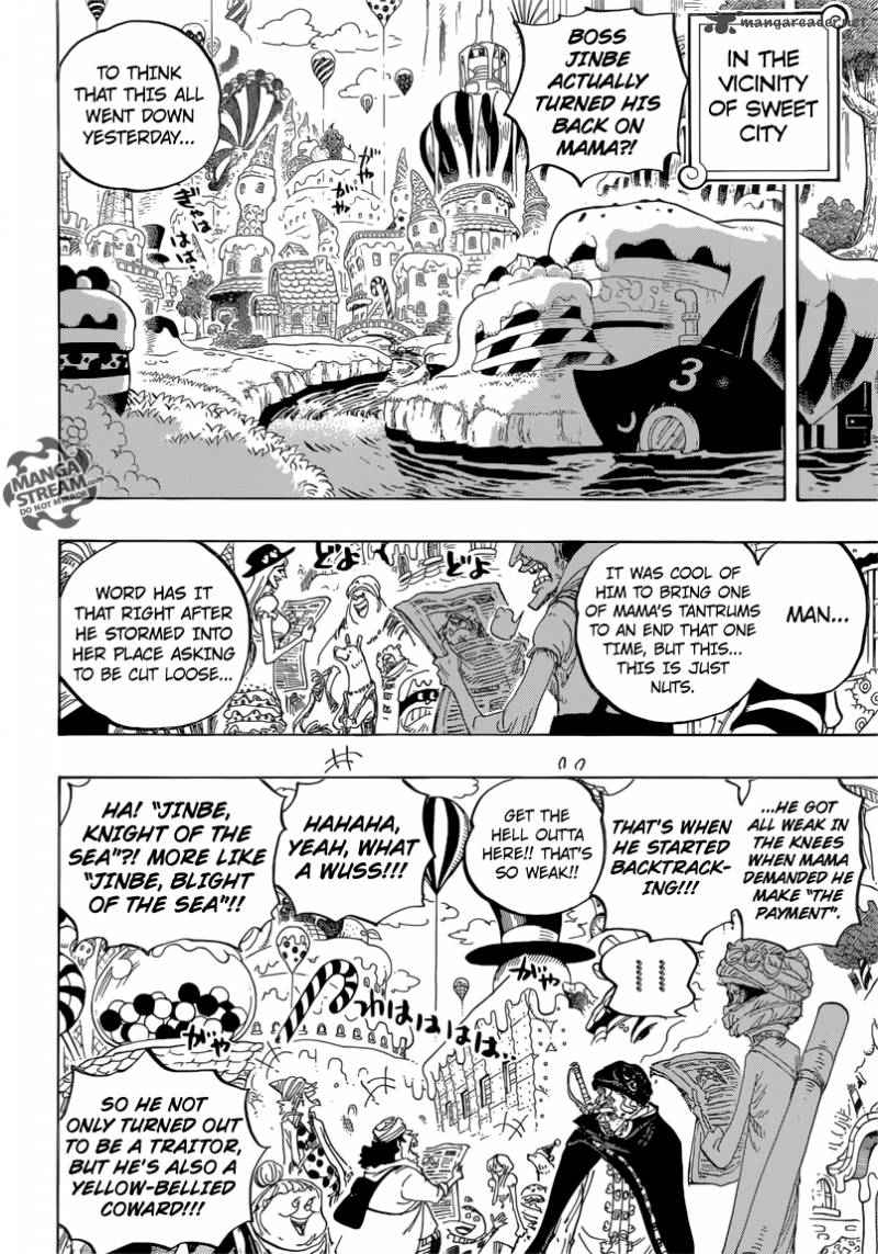 One Piece Manga Chapter 834 page 4 - My Dream
