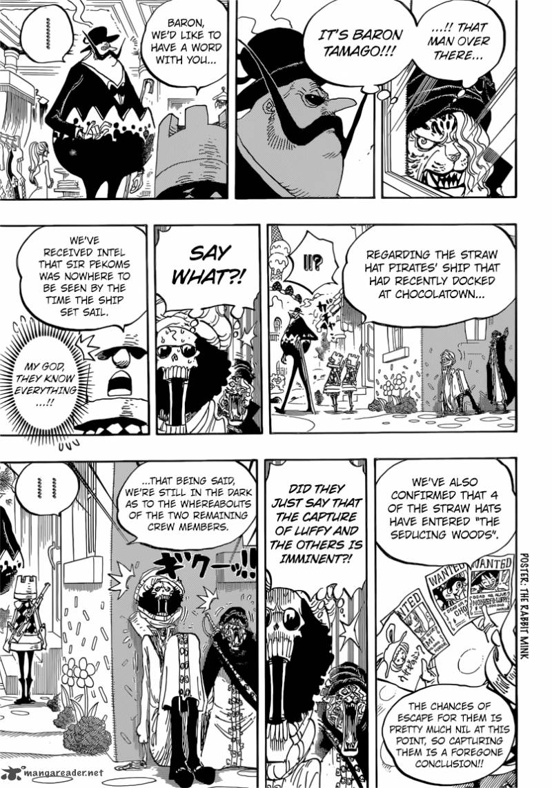One Piece Manga Chapter 834 page 7 - My Dream