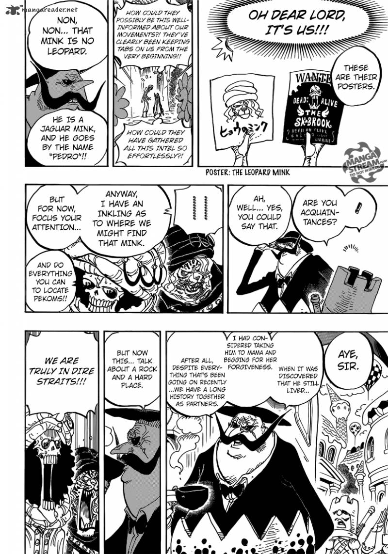 One Piece Manga Chapter 834 page 8 - My Dream