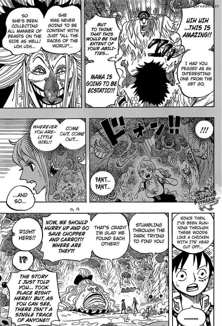 One Piece Manga Chapter 835 page 15 - The Nation of Souls