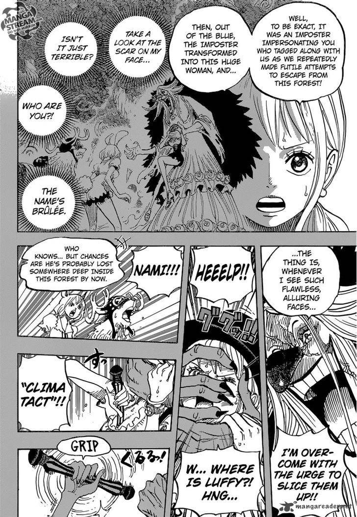 One Piece Manga Chapter 835 page 8 - The Nation of Souls