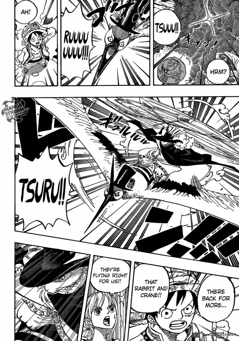 One Piece Manga Chapter 836 page 4 - The Vivre Card Lola Gave