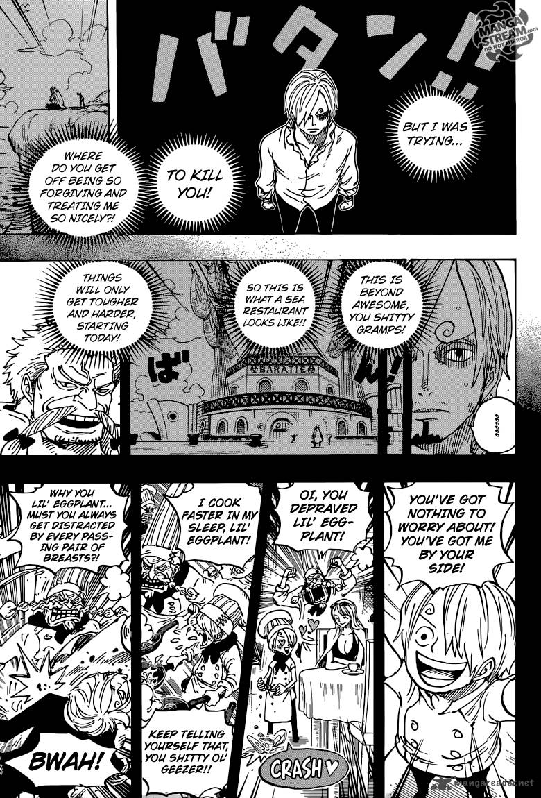 One Piece Manga Chapter 839 page 12 - I Owe You My Life